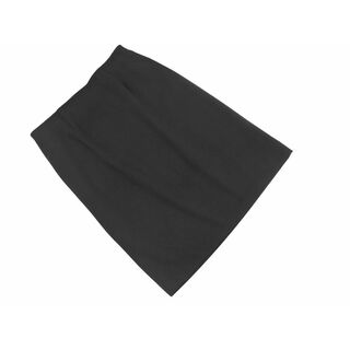 ロペ(ROPE’)のROPE ロペ ストレッチ Aライン 台形 スカート size36/黒 ■■ レディース(ミニスカート)