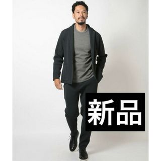 メンズビギ(MEN'S BIGI)のMEN'S BIGI新品★メンズビギたて畝ニットジャージイージーパンツリブパンツ(スラックス)