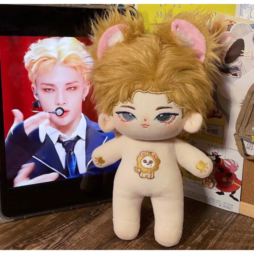 Stray Kids - ヒョンジン 20cm ぬいぐるみ 骨組み入りの通販 by Stray Kids - ヒョンジン 20cm ぬいぐるみ 骨組み入りの通販 by