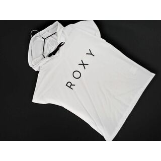 ロキシー(Roxy)のROXY ロキシー ロゴ カットソー プルオーバー パーカー sizeS/白 ■◆ レディース(パーカー)