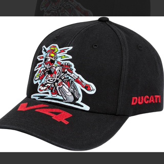 シュプリーム(Supreme)のSupreme x Ducati 6-Panel "Black"(キャップ)