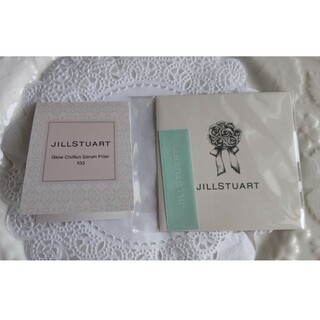 JILL by JILLSTUART - 【未使用】ジルスチュアート　試供品　ファンデーション 　メッセージカード　セット