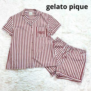 gelato pique - ジェラートピケ アメリカンチェリー ルームウェア セット パジャマ ダイナー