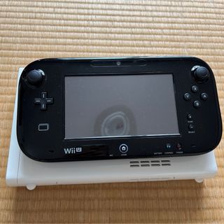 ニンテンドウ(任天堂)のWiiUハード WiiU GamePad kuro(家庭用ゲーム機本体)