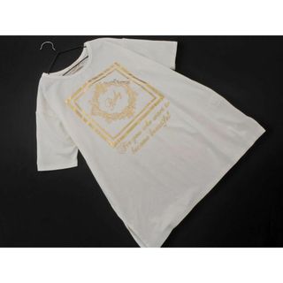 レディー(Rady)のRady レディ 武藤静香 プリント Tシャツ sizeS/白 ■◆ レディース(Tシャツ(半袖/袖なし))