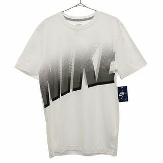 ナイキ(NIKE)の未使用 ナイキ プリント 半袖 Tシャツ M ホワイト NIKE メンズ(Tシャツ/カットソー(半袖/袖なし))