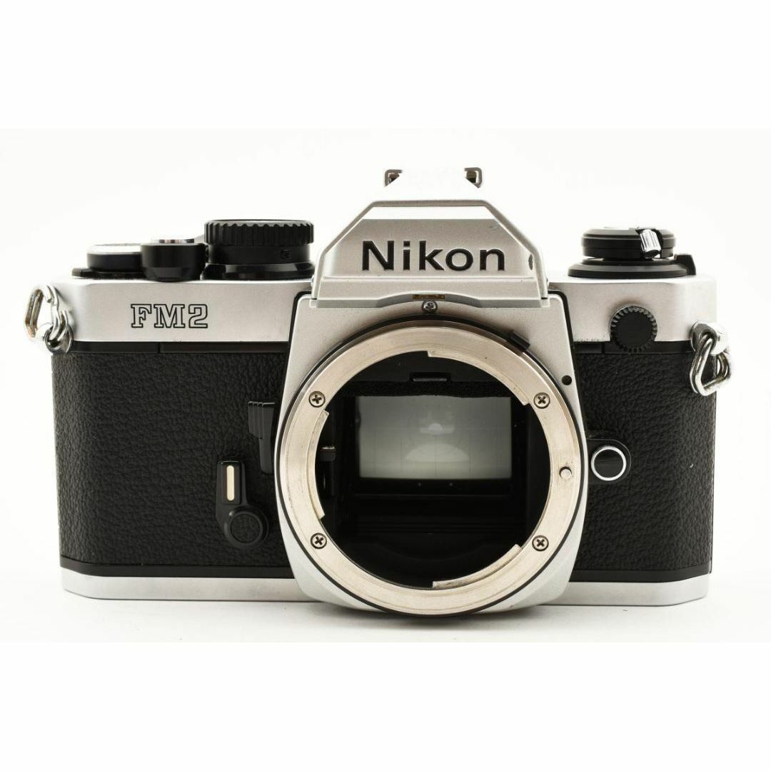 Nikon - 美品 NIKON NEW FM2 シルバー フィルム モルト新品交換 Nikon - 美品 NIKON NEW FM2 シルバー フィルム モルト新品交換