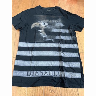 ディーゼル(DIESEL)のdiesel 黒　Tシャツ　メンズ(Tシャツ/カットソー(半袖/袖なし))