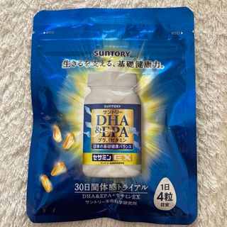 サントリー(サントリー)の【新品未開封】サントリー DHA＆EPAプラスビタミン セサミンEX (ビタミン)