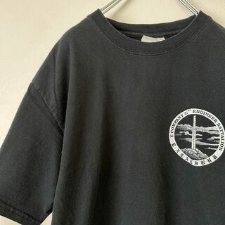 E 31 COMPANY 企業プリント　メンズ　半袖tシャツ　Mサイズ　黒(Tシャツ/カットソー(半袖/袖なし))