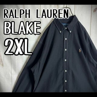 Ralph Lauren - 【希少サイズ】　ラルフローレン　長袖シャツ　BDMシャツ　ブレイク　BLAKE