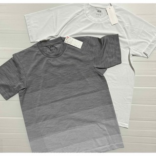 ユニクロ(UNIQLO)のUNIQLO ドライEX クルーネックTシャツ　2枚(Tシャツ/カットソー(半袖/袖なし))