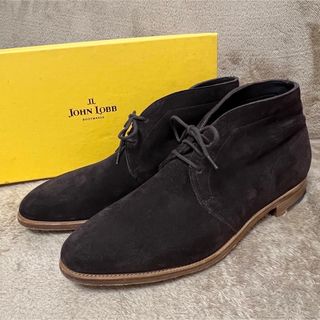 ジョンロブ(JOHN LOBB)の【超美品】ジョンロブ チャッカブーツ フェリス 定価28万円(ドレス/ビジネス)