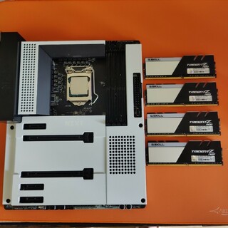 インテル(intel)のPCパーツセット I7-10700K Z490 DDR4 8GBx4(PCパーツ)