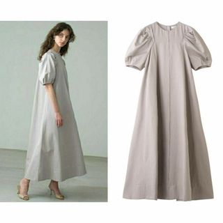 ebure - Silky Twill Dress 　　ebure