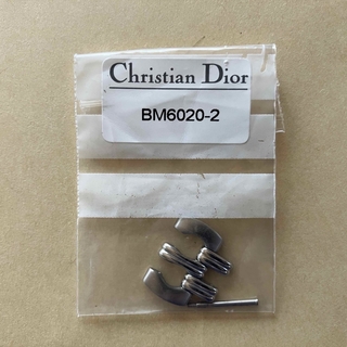 クリスチャンディオール(Christian Dior)のクリスチャンディオール　腕時計コマ　ベルトコマ&ピン　BM6020-2(金属ベルト)