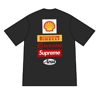 シュプリーム(Supreme)のSupreme x Ducati Logos Tee "Black"シュプリーム(Tシャツ/カットソー(半袖/袖なし))