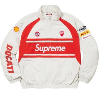 シュプリーム(Supreme)のSupreme x Ducati Track Jacket "Light Gre(ナイロンジャケット)