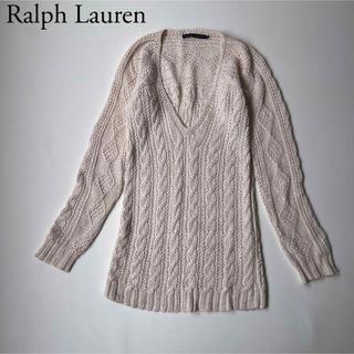 ラルフローレン(Ralph Lauren)のRalph Lauren ラルフローレン　ケーブルニット　リネン　セーター(ニット/セーター)