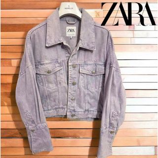 ザラ(ZARA)の【ZARA】ザラ M デニムジャケット ジーンズ Gジャン アウター ★未使用級(Gジャン/デニムジャケット)