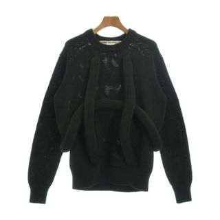 コムデギャルソン(COMME des GARCONS)のCOMME des GARCONS コムデギャルソン ニット・セーター XS 黒 【古着】【中古】(ニット/セーター)