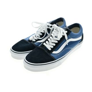 ヴァンズ(VANS)のVANS バンズ スニーカー 27cm 青x黒x白 【古着】【中古】(スニーカー)