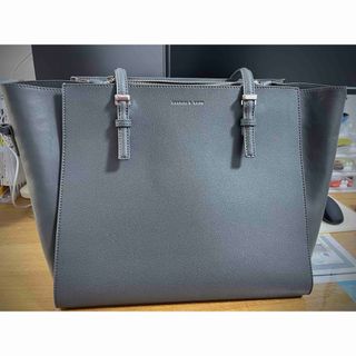 チャールズアンドキース(Charles and Keith)のA4合皮トートバッグ(トートバッグ)