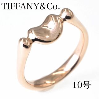ティファニー(Tiffany & Co.)のティファニー　K18 ビーンズリング　10号　ピンクゴールド (リング(指輪))