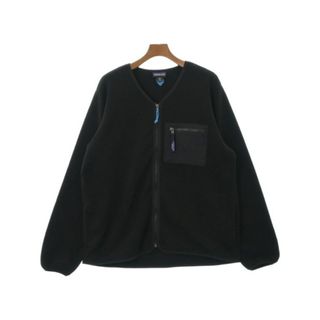 patagonia - patagonia パタゴニア ブルゾン L 黒 【古着】【中古】