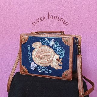 アクシーズファム(axes femme)のaxes femme トランク風メルヘンBAG ショルダーバッグ(ショルダーバッグ)