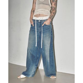 トゥデイフル(TODAYFUL)のLayered Waist Denim(デニム/ジーンズ)