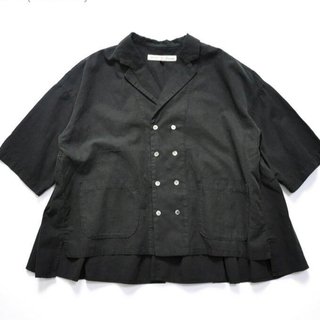 Brocante テンセルリネンポプリン ドゥーブル シャツジャケット(シャツ/ブラウス(半袖/袖なし))