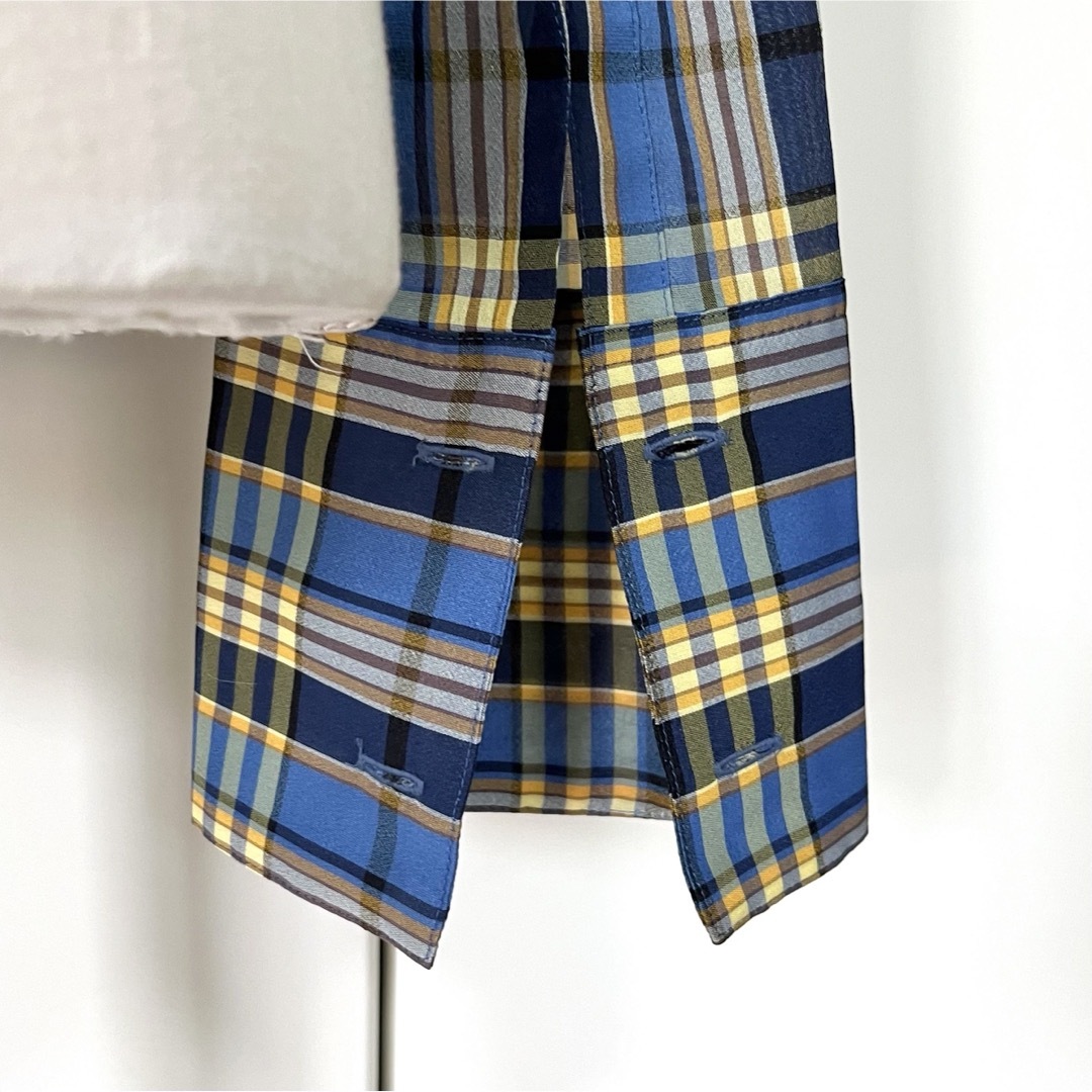 sunaokuwahara - 【美品】I.S. sunao kuwahara チェックブラウス sunaokuwahara - 【美品】I.S. sunao kuwahara チェックブラウス