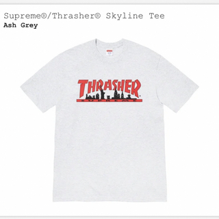 シュプリーム(Supreme)のsupreme thrasher skyline tee Lサイズ(Tシャツ/カットソー(半袖/袖なし))