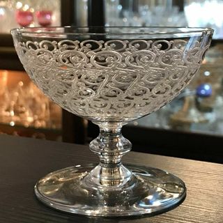 バカラ(Baccarat)のオールドバカラBACCARATローハンRohanクリスタルシャンパンクープ♡人気(グラス/カップ)