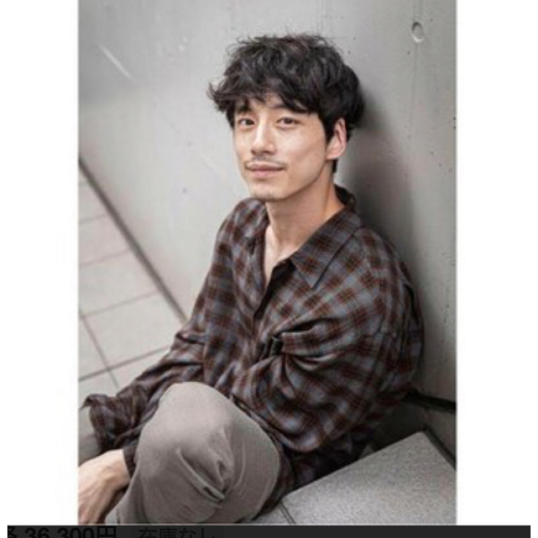 サイズ1】19SS comoli レーヨンオープンカラーシャツ チェック サイズ1】19SS comoli レーヨンオープンカラーシャツ チェック