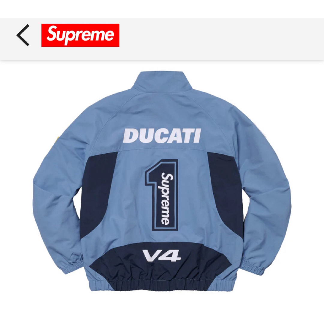 Supreme - Supreme Ducati Track Jacket Light Blueの通販 by U Supreme - Supreme Ducati Track Jacket Light Blueの通販 by U
