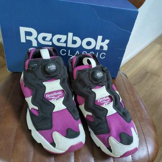 リーボック(Reebok)のReebok　リーボック　ポンプフューリー　パープル　紫　25cm(スニーカー)