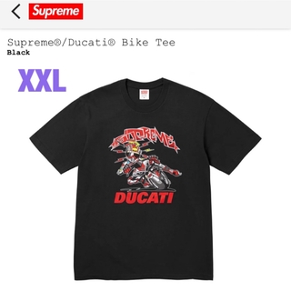 シュプリーム(Supreme)のSupreme Ducati Bike Tee Black XXL(Tシャツ/カットソー(半袖/袖なし))