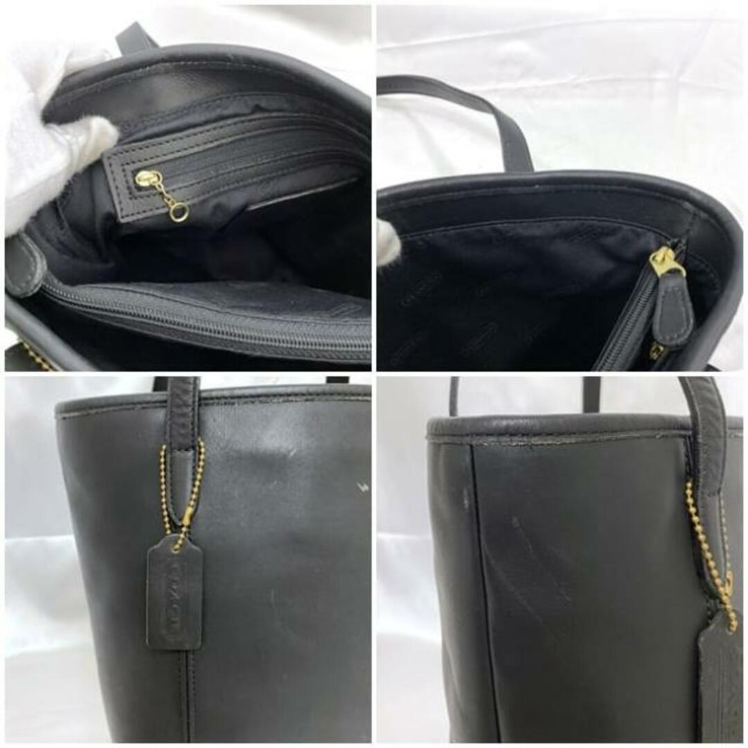 COACH - コーチ トートバッグ ブラック オールドコーチ 9077 美 COACH - コーチ トートバッグ ブラック オールドコーチ 9077 美