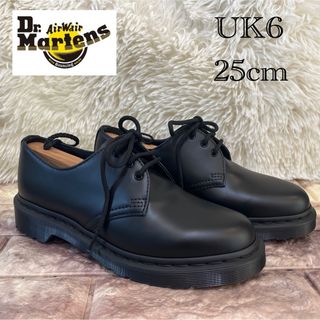 ドクターマーチン(Dr.Martens)の新品　ドクターマーチン　1461 MONO 黒ステッチ　25cm UK6(ドレス/ビジネス)