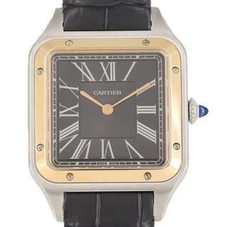 カルティエ(Cartier)のカルティエ サントスデュモンLM コンビ LIMITED W2SA0015 SSxYG 手巻(腕時計(アナログ))