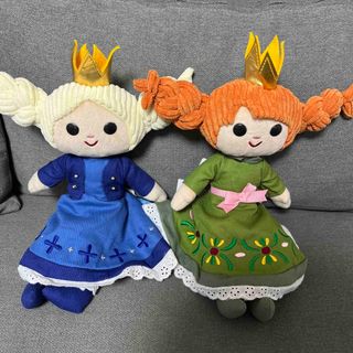 ディズニー(Disney)の新品　アナ雪　ぬいぐるみ　ファンタジースプリングス　アナ　エルサ　ディズニーシー(キャラクターグッズ)