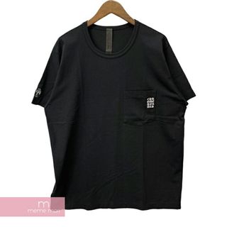 クロムハーツ(Chrome Hearts)のCHROME HEARTS GRP Y NOT Pocket Tee クロムハーツ ワイノットポケットTシャツ 半袖カットソー ポケT ロゴ刺繍 ブラック サイズXL 【240530】【新古品】【me04】(Tシャツ/カットソー(半袖/袖なし))