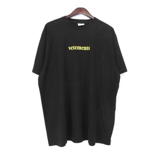 VETEMENTS - ヴェトモン VETEMENTS ■ 20SS 【 SS20TR304 】 ロゴ プリント 半袖 Tシャツ w19355