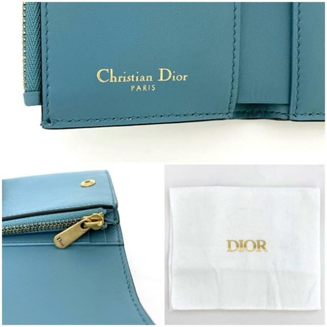 Christian Dior - クリスチャン ディオール 三つ折り 財布 Christian Dior - クリスチャン ディオール 三つ折り 財布