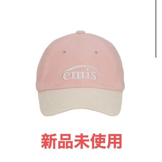 EMIS CORDUROY TWO-TONE BALL CAPLIGHTPINK(キャップ)