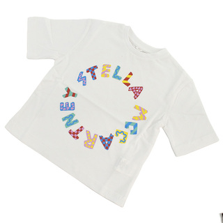 ステラマッカートニー(Stella McCartney)のStella McCartney ステラマッカートニー TU8B51 Tシャツ ホワイト系 ベビー(Ｔシャツ)