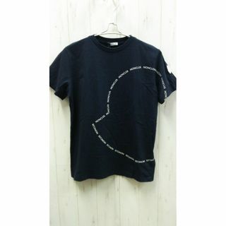 モンクレール(MONCLER)のMONCLER モンクレール ロゴ クルーネック Tシャツ 紺(Tシャツ(半袖/袖なし))