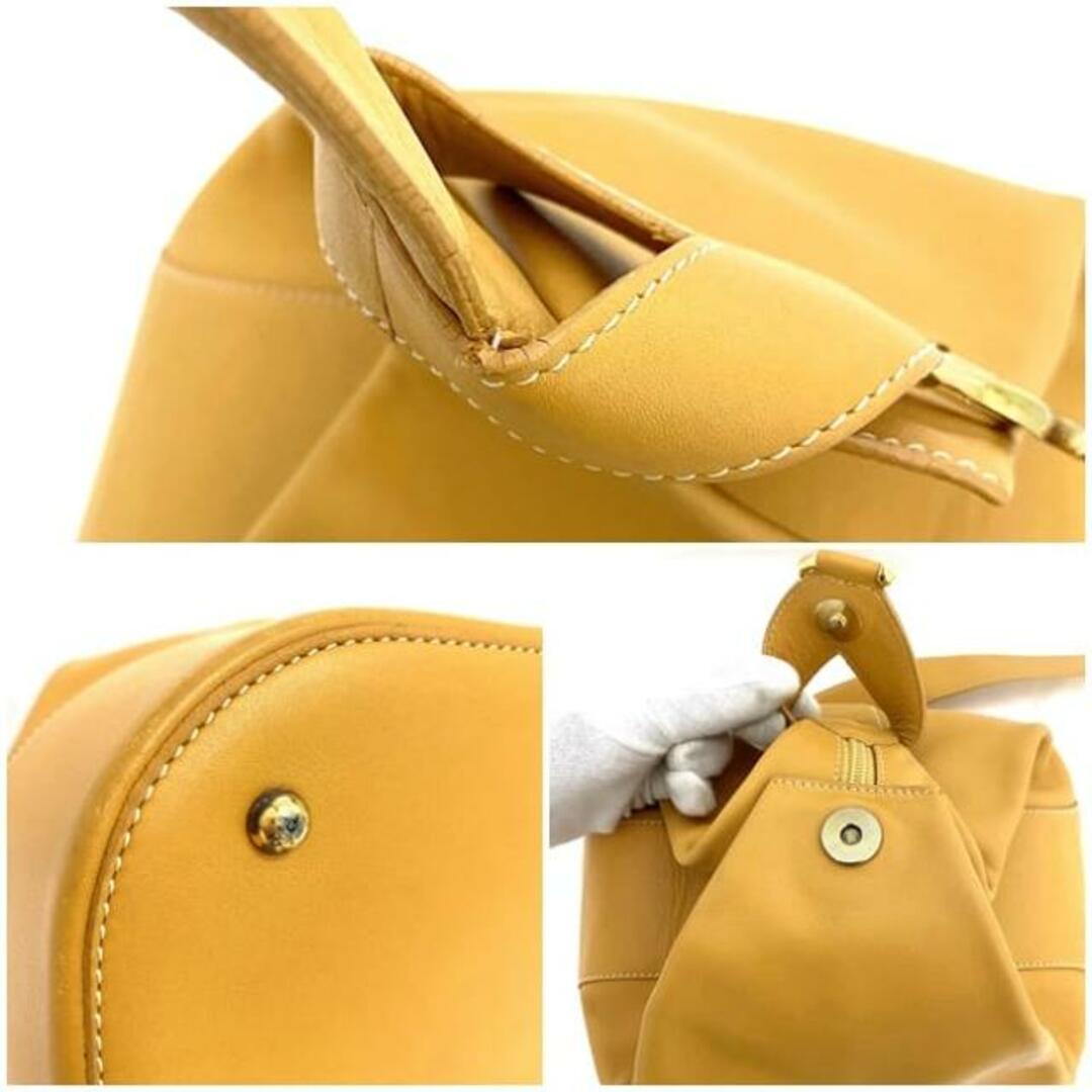 LOEWE - ロエベ ショルダーバッグ キャメルオレンジ アントン 美 LOEWE - ロエベ ショルダーバッグ キャメルオレンジ アントン 美